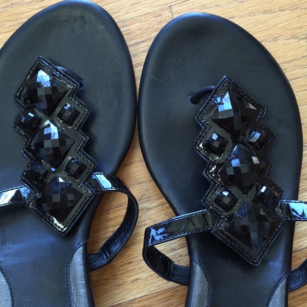 Cole Haan NWOT Black Sandals 9 1/2 B - Nikeair